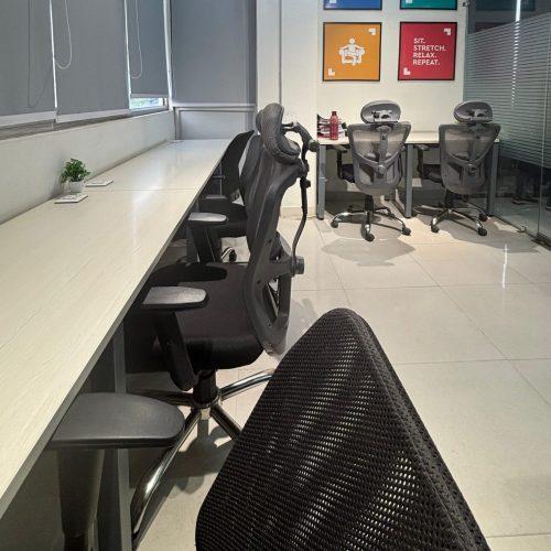 Open seating area at WurkZone