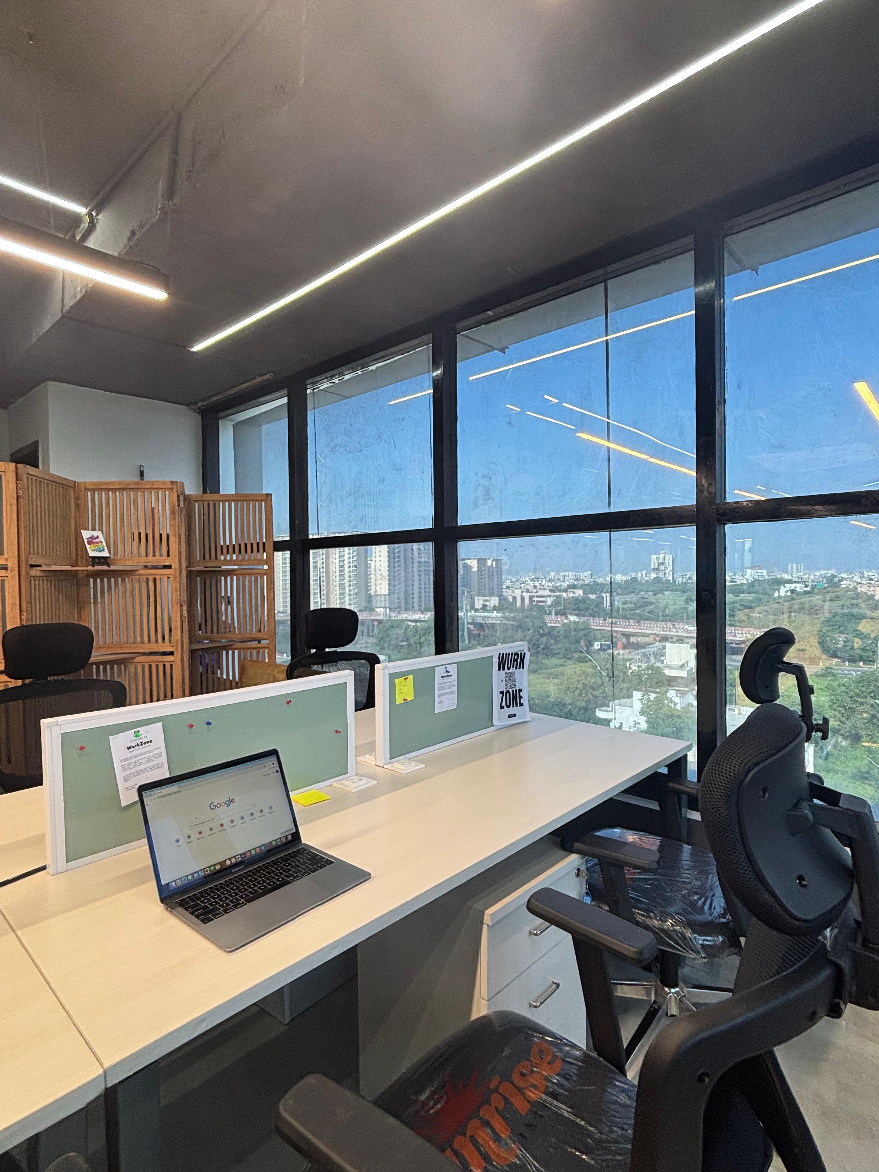 On-demand meeting room for virtual office members